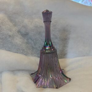 Fenton Iridescent Lavender Glass Bell